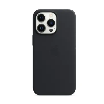 Picture of iPhone 13 Pro leather case with MagSafe