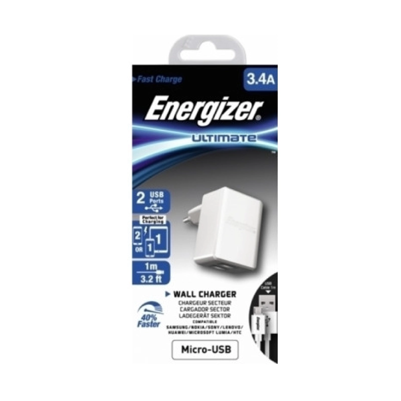 Energizer wall charger 3.4A | Phone Accessories | Cables and Chargers