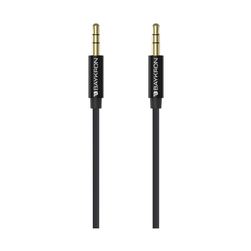 Baykron gold plated smart line AUX cable | Phone Accessories