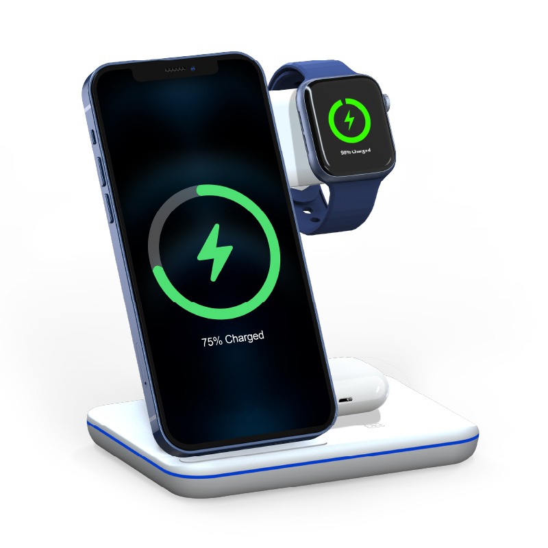 RockRose Airwave Pro Max 3 in 1 wireless charging stand | Phone Accessories