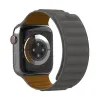 Picture of Baykron silicone magnetic strap for Apple Watch , Grey/Brown