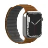 Picture of Baykron silicone magnetic strap for Apple Watch Grey/Brown