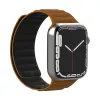 Picture of Baykron silicone magnetic strap for Apple Watch Black/Brown