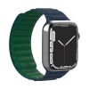 Picture of Baykron silicone magnetic strap for Apple Watch , Blue/Green