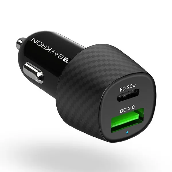 Picture of Baykron smart 36W car charger with Qualcomm quick charge