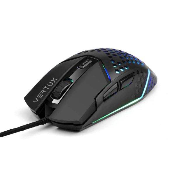 Picture of Vertux Katana 6 Buttons Hex-Shell Wired RGB Gaming Mouse