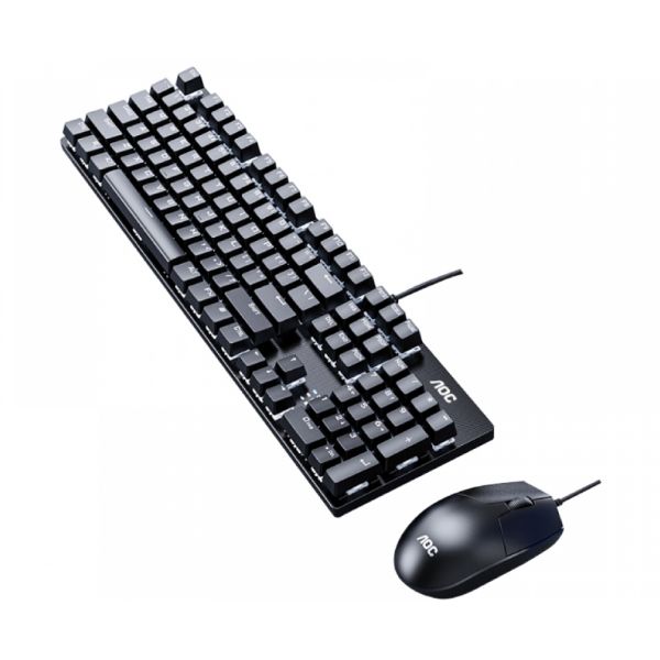 Picture of AOC GK410T mechanical Keyboard and mouse