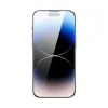 Picture of Baseus 0.3mm Crystal HD Tempered Glass Screen Protector with Dust Filter for iPhone 14 Pro Max 