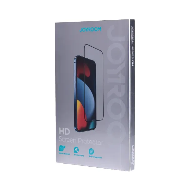 صورة حامي الزجاج HQ-Z22 بالتغطية الكاملة لآيفون 15 برو من JOYROOM
