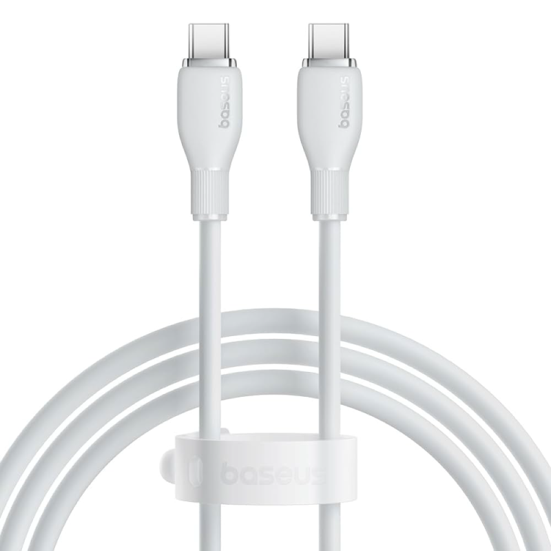 Baseus Pudding Series Fast Charging Cable Type-C to Type-C 100W | Mobile and Tablets