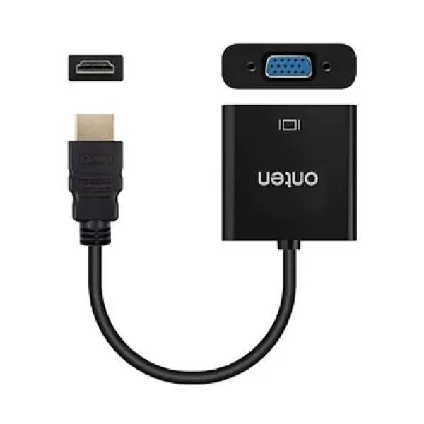 Picture of Onten HDMI to VGA adapter with audio OTN-5169