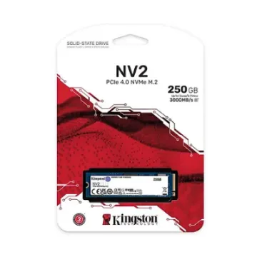 صورة وحدة تخزين NV2 SSD NVMe PCIe 4.0 من Kingston