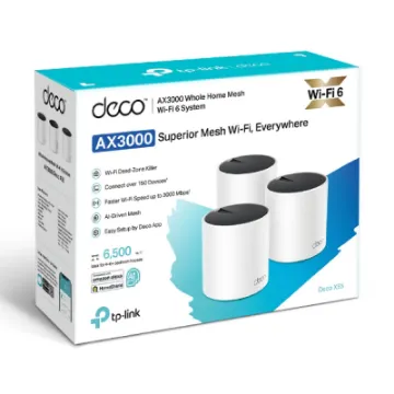 Picture of TP-Link AX3000 Whole Home Mesh Wi-Fi 6 System	DECO X55 (3-PACK)