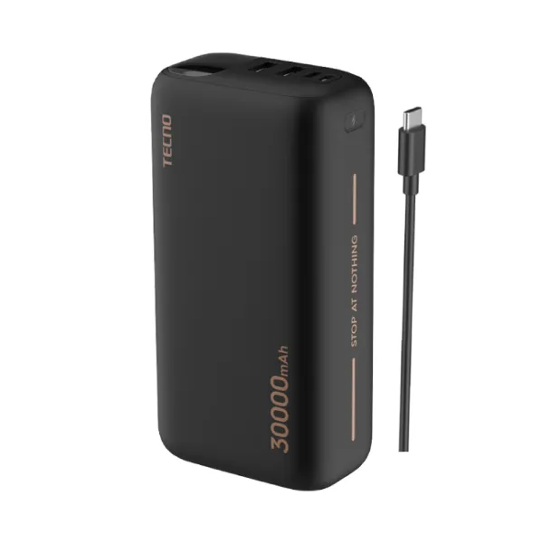 Picture of Tecno 3 Way High Speed 30000mAh Power Bank with LED Display