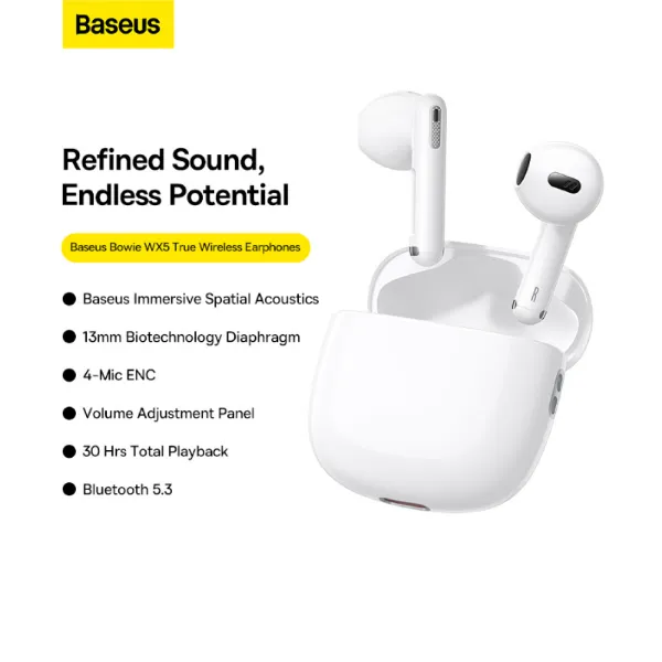 Picture of Baseus Bowie WX5 True Wireless Earphones