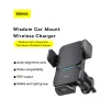 Picture of Baseus Wisdom Auto Alignment Car Mount Wireless Charger QI 15W Air Outlet base