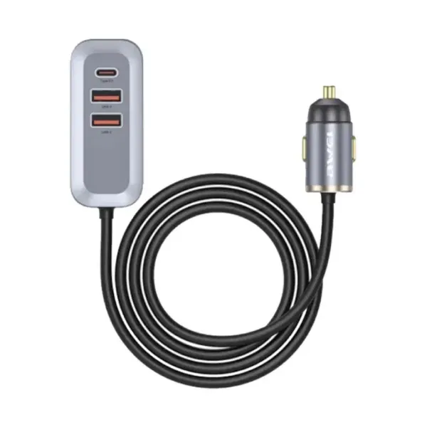 Picture of Awei C-835 Fast Car Charger PD 100W