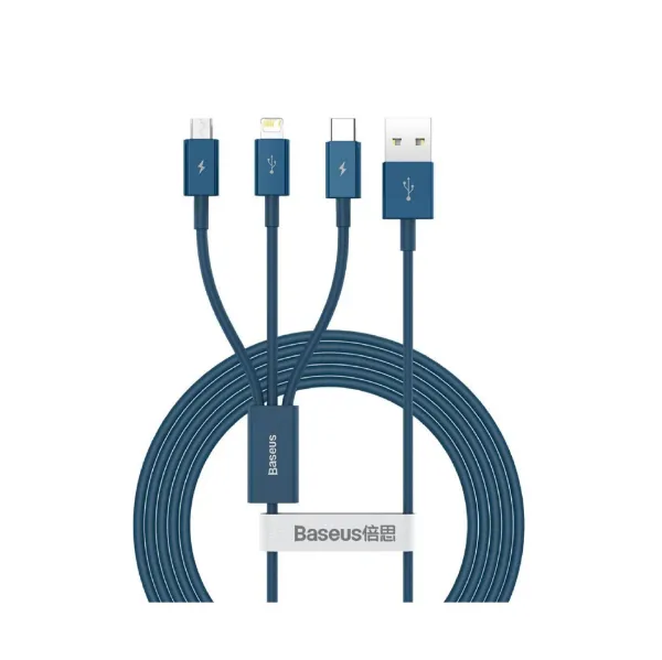 Picture of Baseus Superior Series Fast Charging Data Cable USB to M+L+C 