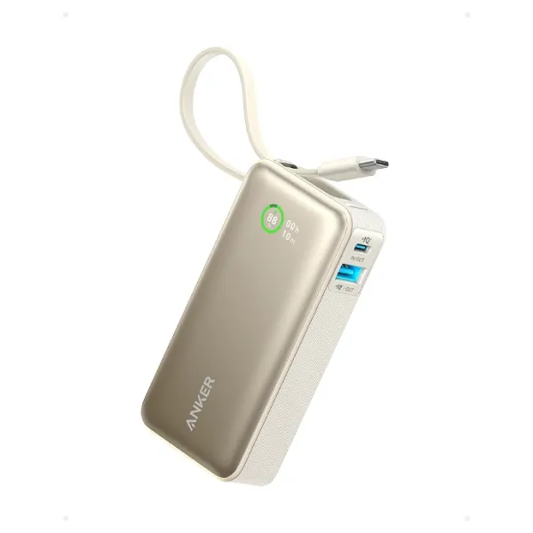 Picture of Anker Nano Power Bank 30W, 10000mAh Built-In USB-C Cable