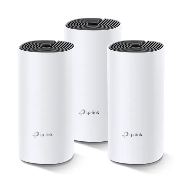 صورة شبكة منزلية Deco لتغطية واي فاي لجميع أنحاء المنزل - Deco M4 ( 3 عبوات) من TP-Link