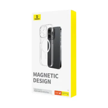 Picture of Baseus Crystal Series Magnetic Phone Case for iPhone 16 Plus