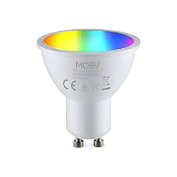 Picture of MOES GU10 WiFi Smart Light Bulbs LED RGB Warm Dimmable Lamps 5W