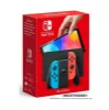 صورة Nintendo Switch (طراز OLED) مع وحدات تحكم Joy-Con