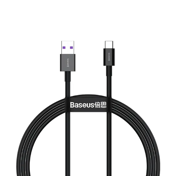 صورة كابل Superior Series للشحن السريع ونقل البيانات من USB إلى Type-C بقدرة 66 واط من Baseus