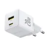 صورة شاحن Baseus Palm السريع بمنفذي USB-C وUSB-A بقدرة 20 واط مع (كابل USB-C إلى USB-C بقدرة 60 واط)