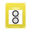 صورة واقي عدسة Crystal Series HD الكامل الإطار لهاتف آيفون 16 / 16 بلس من Baseus