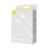 صورة كابل سلسلة Superior للشحن السريع ونقل البيانات من Type-C إلى Type-C بقوة 100 واط من Baseus