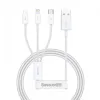 Picture of Baseus Superior Series Fast Charging Data Cable USB to M+L+C 3.5A