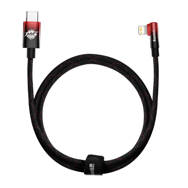 Picture of Baseus MVP 2 Elbow-shaped Fast Charging Data Cable Type-C to Type-C 20 W