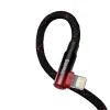 صورة كابل MVP 2 للشحن السريع ونقل البيانات من Type-C إلى Type-C بقوة 100واط وزاوية مثنية من Baseus