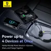 Picture of Baseus Circular Plastic Car Charger (U+C) + (C&L) Cable 60W