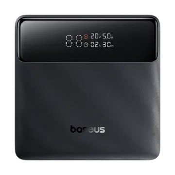 صورة باور بنك Blade H1 لايت سعة ‎20000 مللي أمبير‎ بقدرة شحن سريع ‎100 واط‎ مع كابل Type-C من Baseus