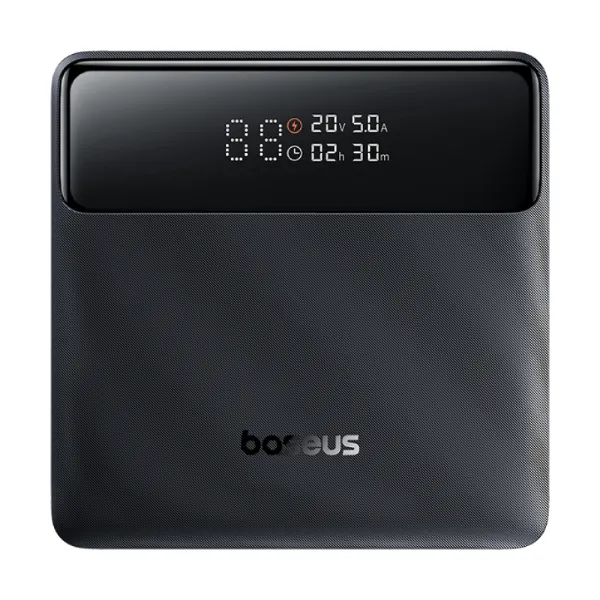 صورة باور بنك Blade H1 لايت سعة ‎20000 مللي أمبير‎ بقدرة شحن سريع ‎100 واط‎ مع كابل Type-C من Baseus