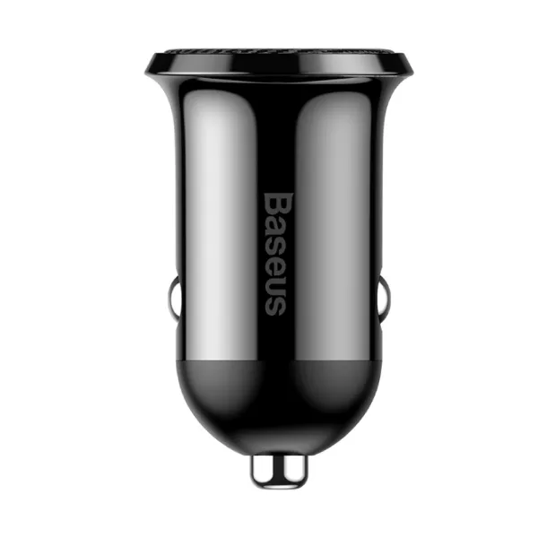 صورة شاحن سيارة غرين برو (منفذا USB مزدوجان بقدرة 4.8A) – توافق عالمي من Baseus