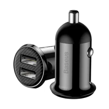 Picture of Baseus Grain Pro Car Charger (Dual USB 4.8A) – Universal Compatibility