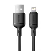 Picture of The Baseus Silky Series USB to Lightning For Iphone 2.4A cable