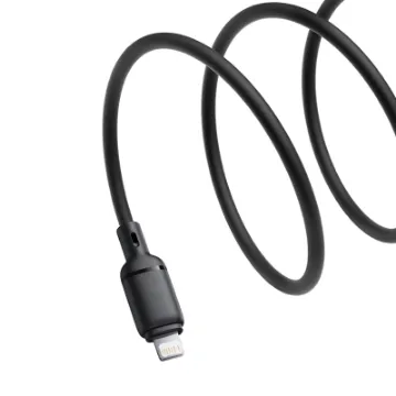 Picture of The Baseus Silky Series USB to Lightning For Iphone 2.4A cable