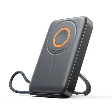 صورة باور بنك مغناطيسي ثلاثي في واحد 22.5 واط للهواتف طراز JR-PBM02 بسعة 10000 مللي أمبير من جوي روم