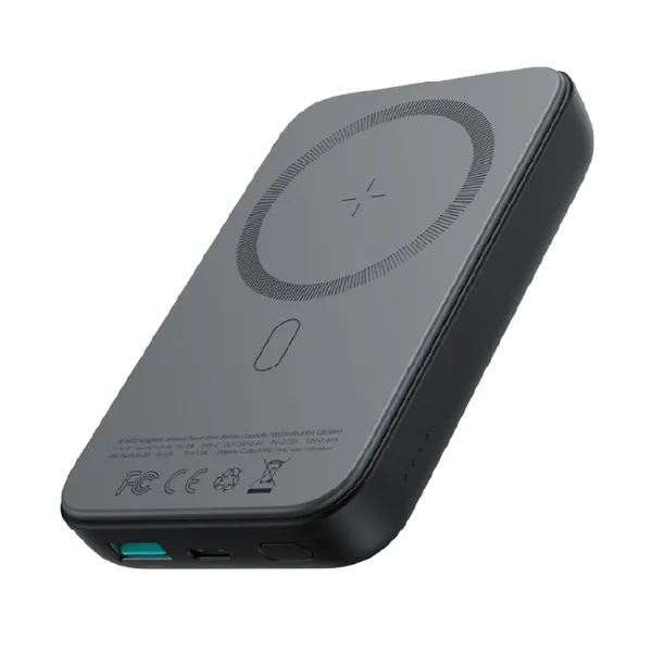 صورة باور بنك لاسلكي مغناطيسي صغير 20 واط طراز JR-W020 بسعة 10000 مللي أمبير من جوي روم