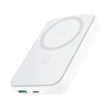 صورة باور بنك لاسلكي مغناطيسي صغير 20 واط طراز JR-W020 بسعة 10000 مللي أمبير من جوي روم