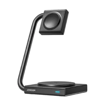 صورة شاحن لاسلكي قابل للطي 2 في 1 طراز JR-WQN05 من جوي روم