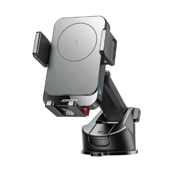 صورة حامل شاحن سيارة لاسلكي طراز JR-ZS241S من جوي روم