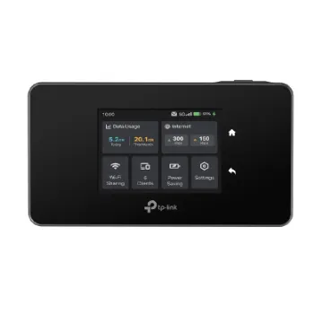 صورة راوتر واي فاي متنقل 5G LTE طراز M8550 من تي بي لينك