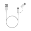 صورة كابل USB ‏2 في 1 من Micro USB إلى Type-C بطول 100 سم من شاومي