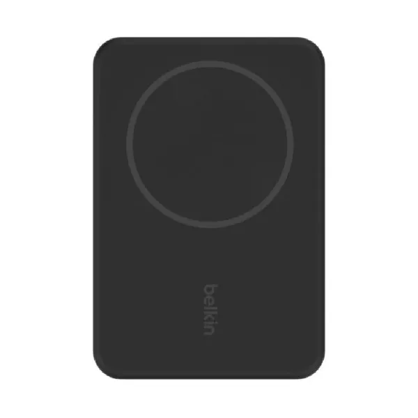 صورة باور بانك مغناطيسي لاسلكي مع حامل سعة 5,000 ملي أمبير لآيفون 12 / 13 / 14 / 15 / 16 من بيلكن