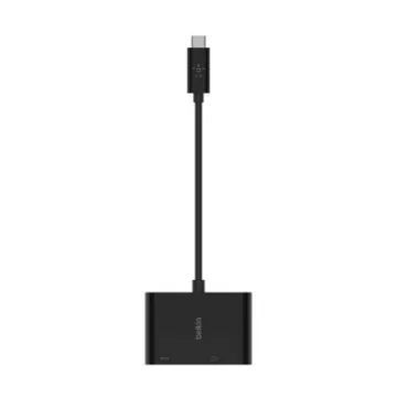 صورة محول USB-C إلى VGA مع دعم توصيل طاقة حتى 60 واط من بيلكن